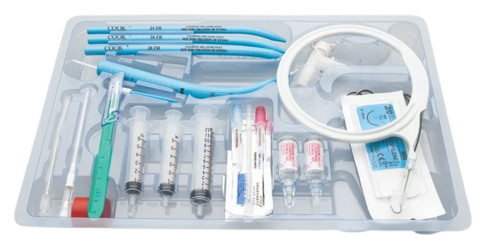 Equipo de traqueostomía percutánea